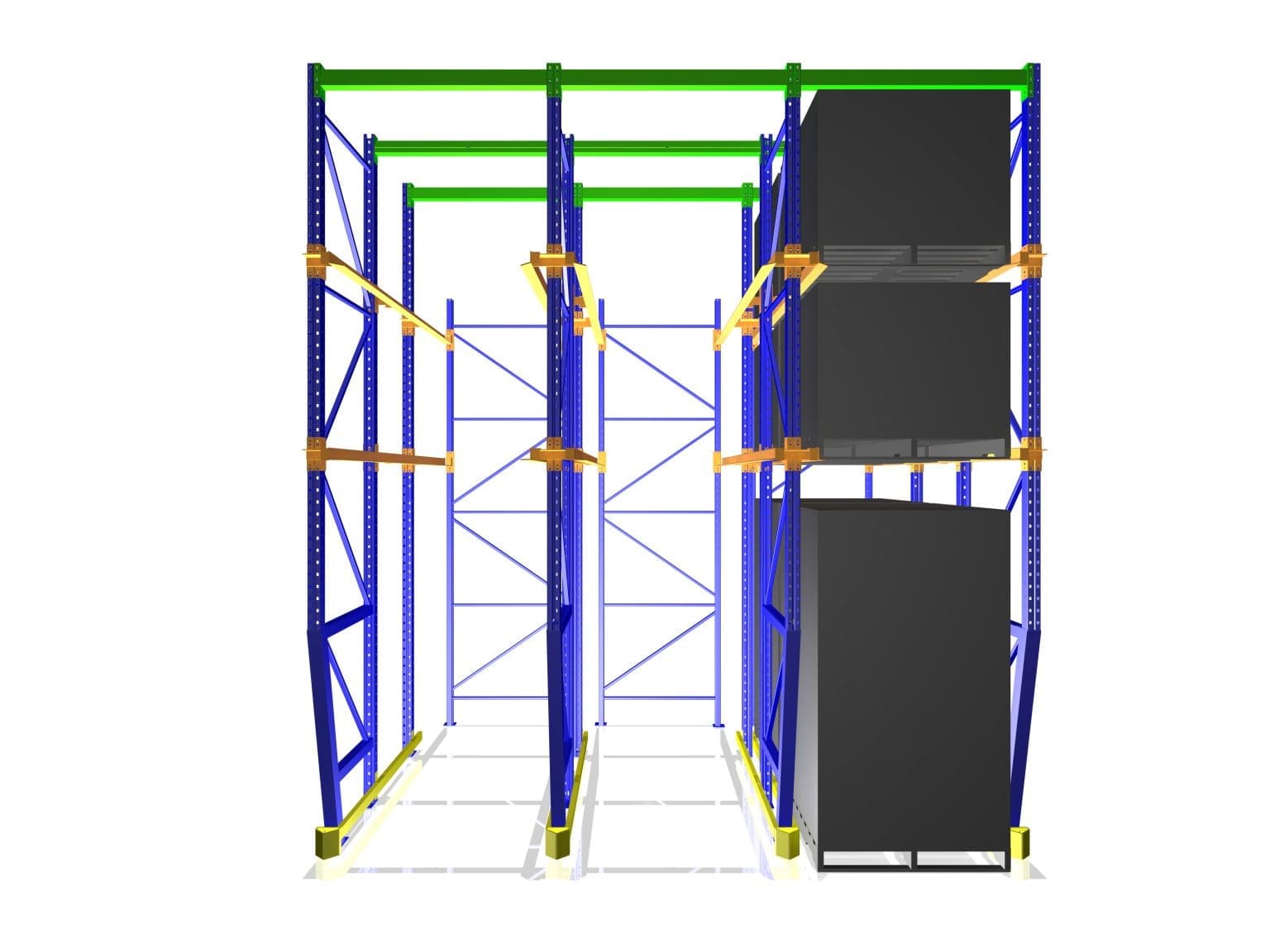 Drive in Pallet Racking | Drive Through Racking System | Etalex