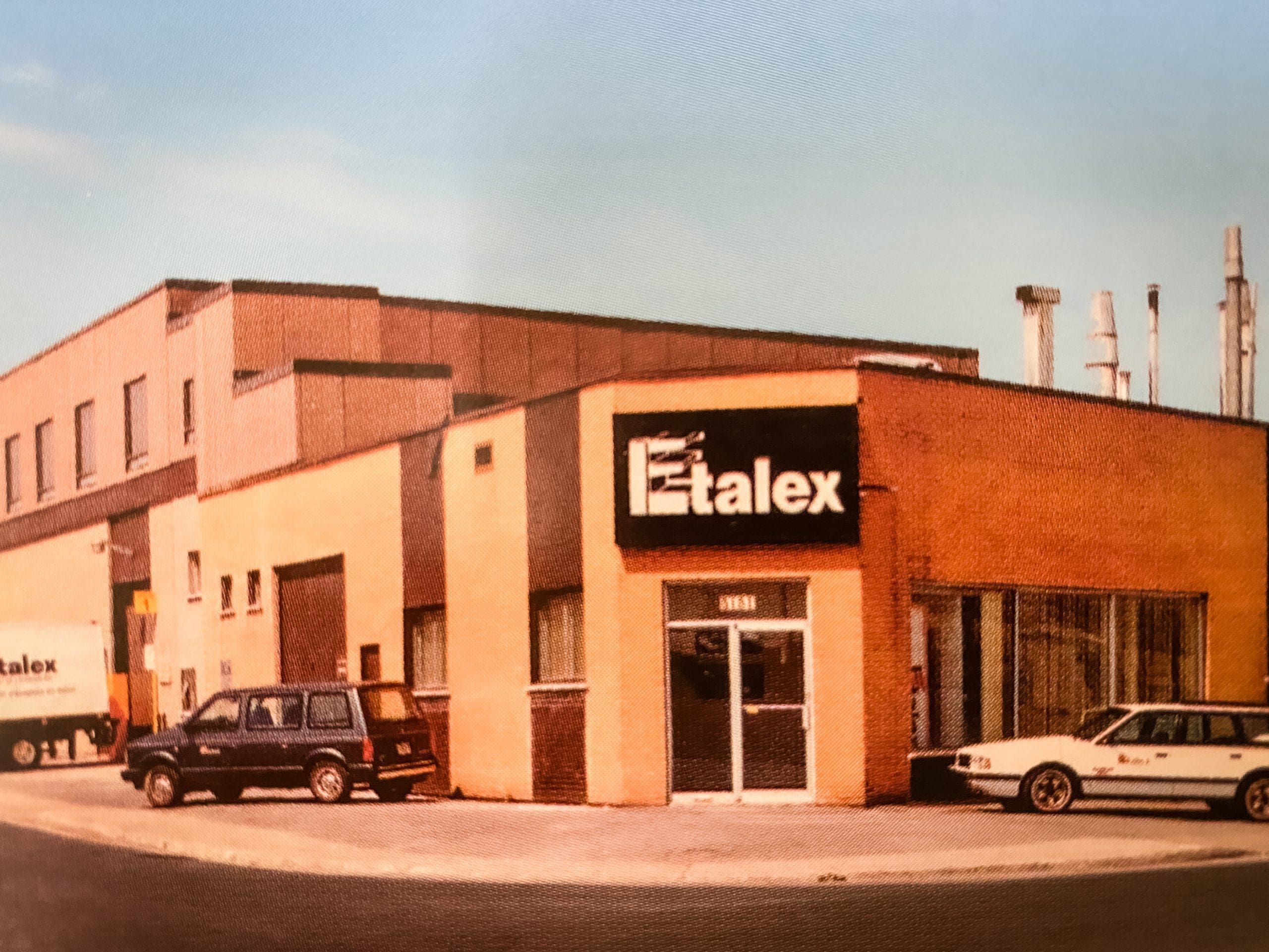 usine, Etalex, historique, fondation