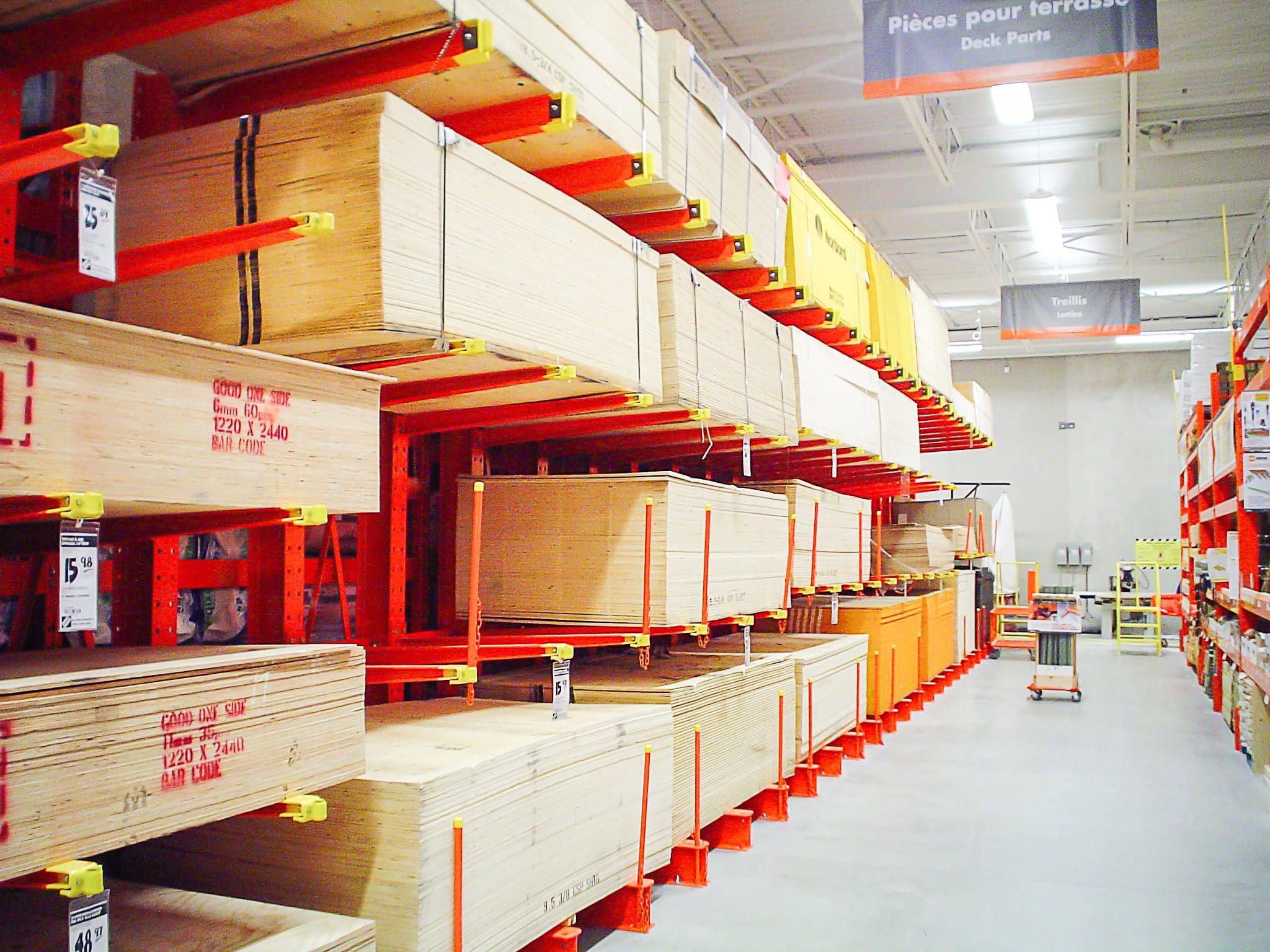 cantilever, entrepot, racking, warehouse