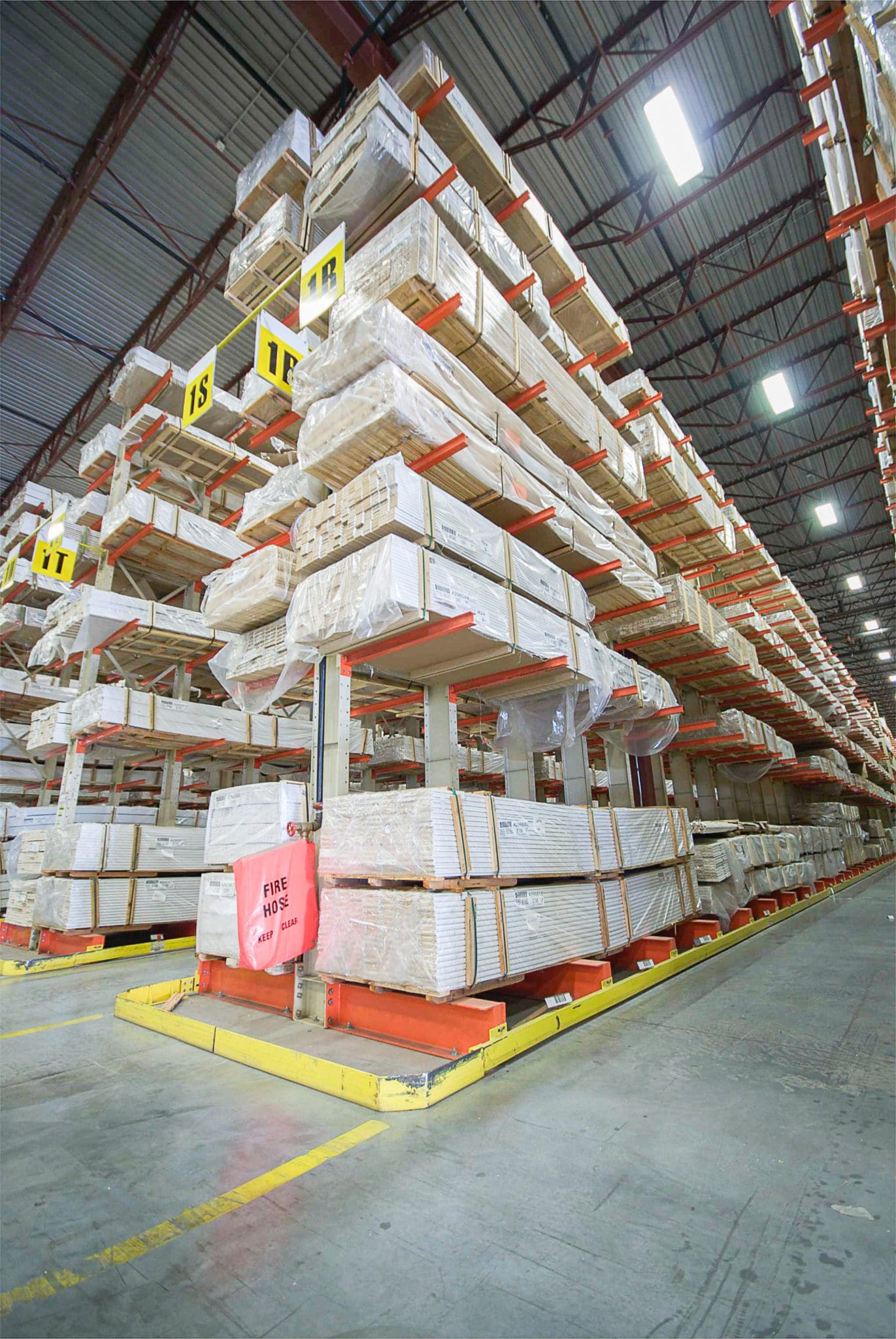 cantilever, entrepot, racking, warehouse