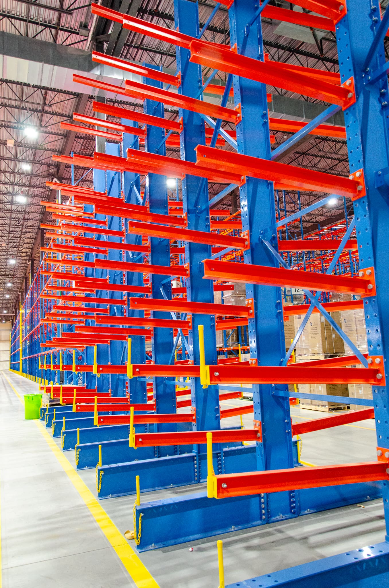 Master, entrepôt, warehouse, cantilever