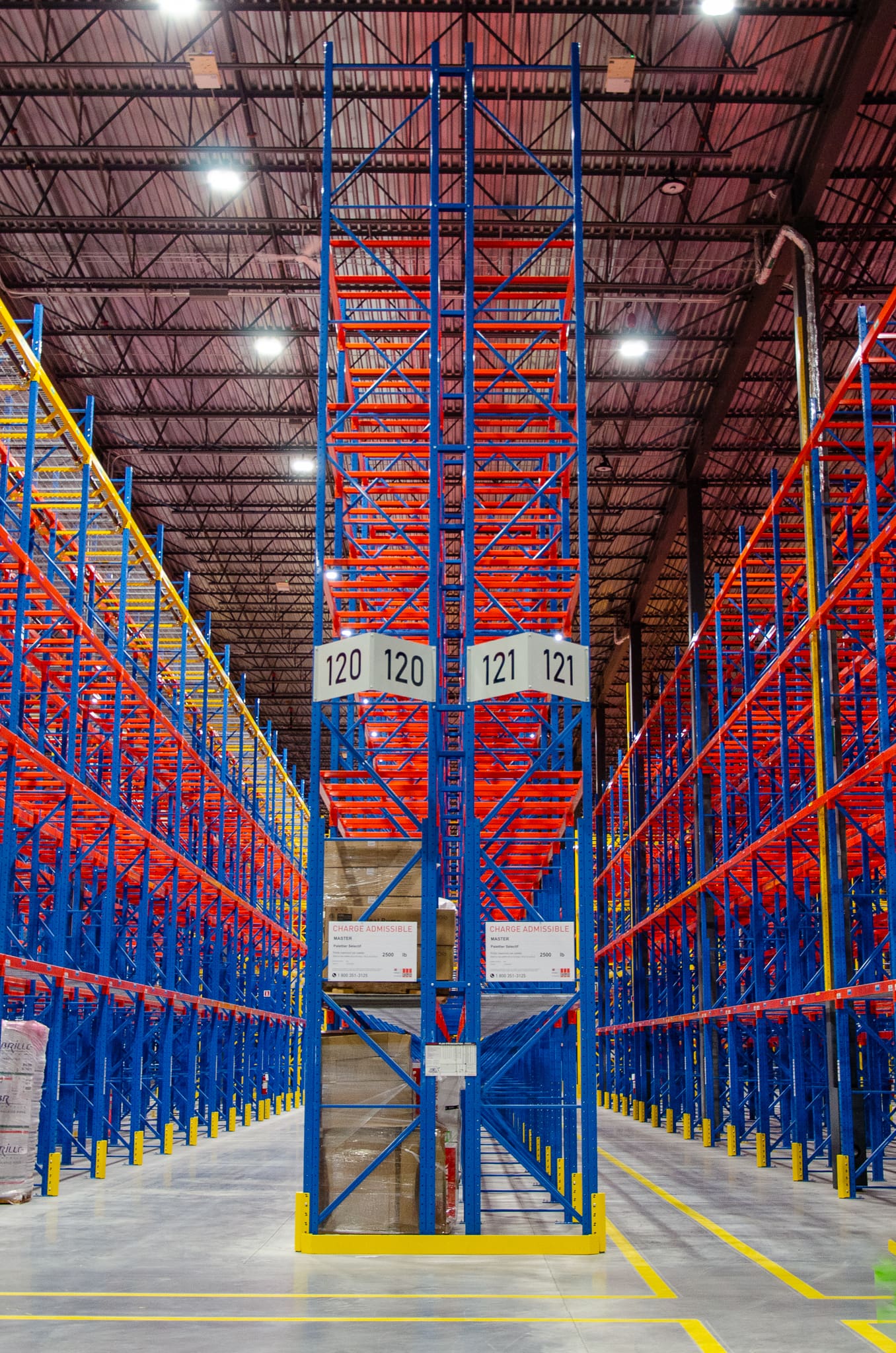 Master, entrepôt, warehouse, carton flow